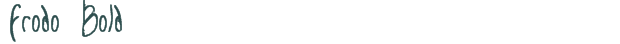 Frodo Bold font download (truetype) preview image