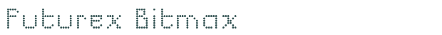 Futurex Bitmax font download (truetype) preview image