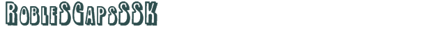 RobleSCapsSSK font download (truetype) preview image