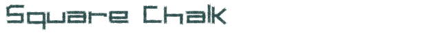 Square Chalk font download (truetype) preview image