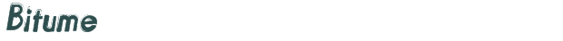Bitume font download (truetype) preview image