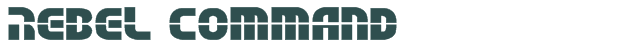 Rebel Command font download (truetype) preview image
