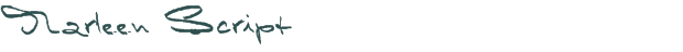 Marleen Script  font download (truetype) preview image