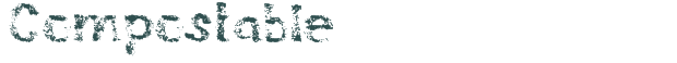 Compostable font download (truetype) preview image