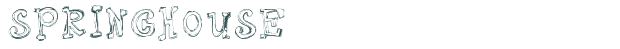 Springhouse font download (truetype) preview image