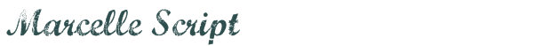 Marcelle Script font download (truetype) preview image