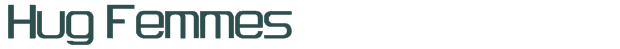Hug Femmes font download (truetype) preview image