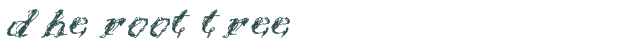 dhe root tree font download (truetype) preview image