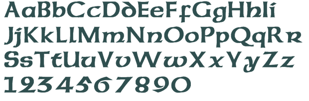 Celtic Bold font download truetype preview image