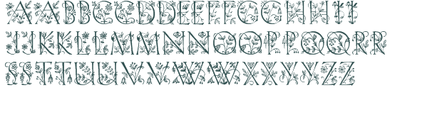 Free Download Font GardenDisplayCaps