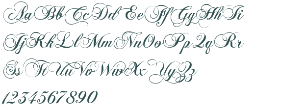 chopin script font