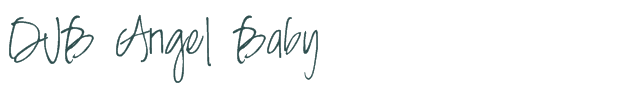 Font Preview Image for DJB Angel Baby