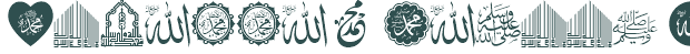 Font Preview Image for Mohammad Rasool Allah