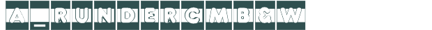 a_RunderCmB&W font download (truetype) preview image