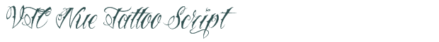 Font Preview Image for VTC Nue Tattoo Script