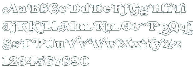 Bookman Outline Swash Font Download Free Truetype