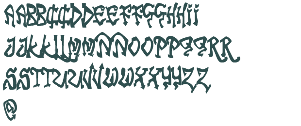 Tribal Funk font download truetype preview image
