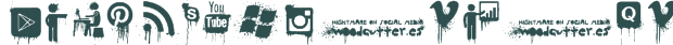 Font Preview Image for Nightmare on Social Media