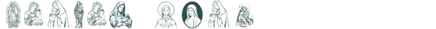 Font Preview Image for Virgin Mary