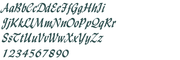 Lynda Cursive font download truetype preview image