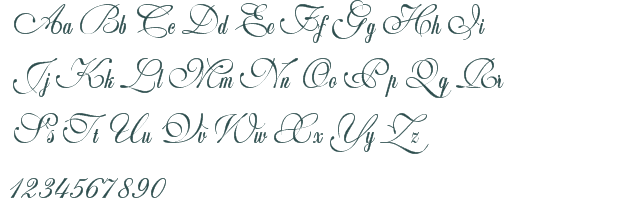 Wedding Script Bail font download truetype preview image