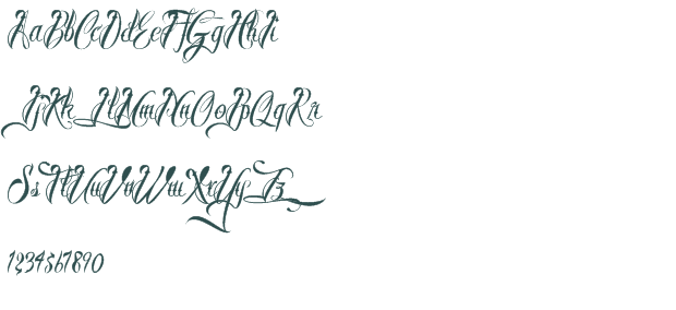 Tattoo Script Lettering Fonts