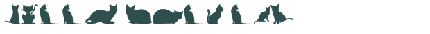 Font Preview Image for Kitty Cats tfb
