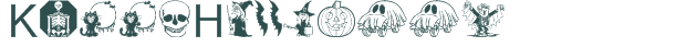 Font Preview Image for KiddyHalloween