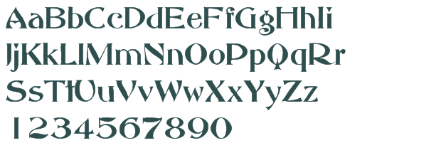 Abbey Old Style Sf font download truetype preview image