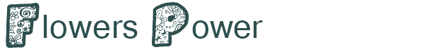 Font Preview Image for Flowers Power