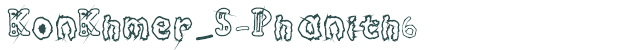 Font Preview Image for KonKhmer_S-Phanith6