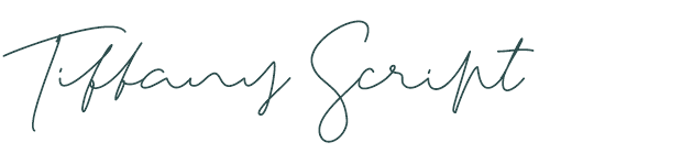 Font Preview Image for Tiffany Script
