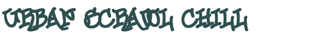 Font Preview Image for Urban Scrawl Chill
