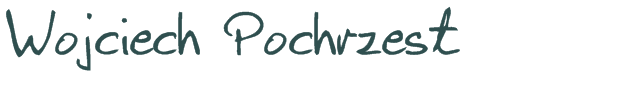 Font Preview Image for Wojciech Pochrzest