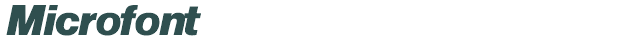 Font Preview Image for Microfont