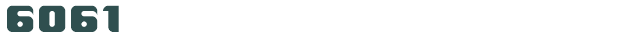 Font Preview Image for 6061