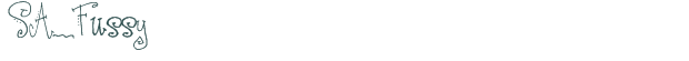 Font Preview Image for SA_Fussy