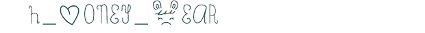 Font Preview Image for Oh_Honey_Bear