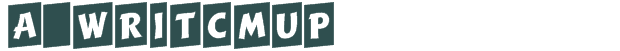 Font Preview Image for a_WritCmUp