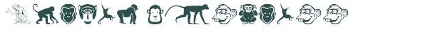 Font Preview Image for Monkey Business