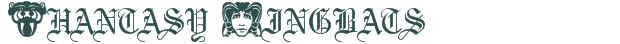 Font Preview Image for Phantasy Dingbats