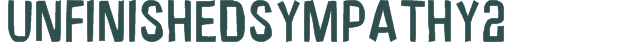 Font Preview Image for UnfinishedSympathy2