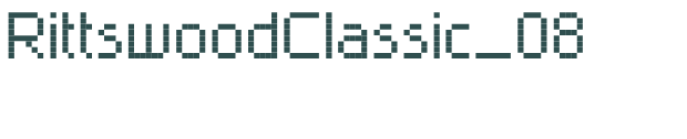 Font Preview Image for RittswoodClassic_08