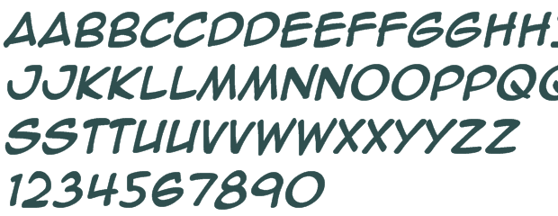Anime Ace  BB font download free (truetype)