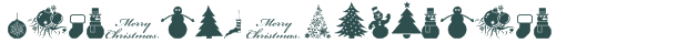 Font Preview Image for Xmas tfb Christmas