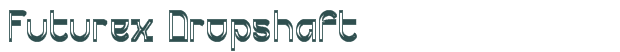 Font Preview Image for Futurex Dropshaft