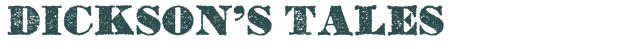Font Preview Image for Dickson's Tales
