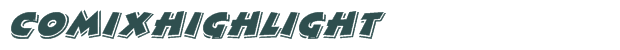 Font Preview Image for ComixHighlight
