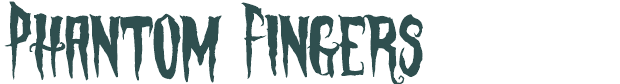 Font Preview Image for Phantom Fingers