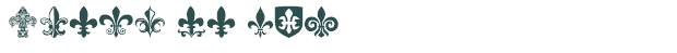 Font Preview Image for Fleur de Lis